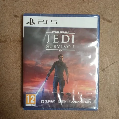 SEALED STAR WARS JEDI SURVIVOR PLAYSTATION 5 VIDEO GAME