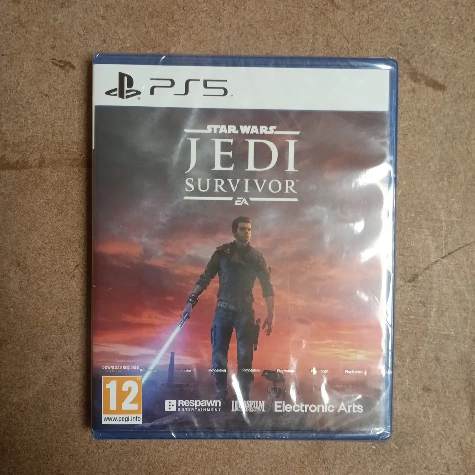 SEALED STAR WARS JEDI SURVIVOR PLAYSTATION 5 VIDEO GAME