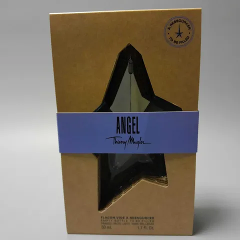 6 EMPTY THIERRY MUGLER ANGEL EAU DE PARFUM 50ML REFILLABLE SPRAY BOTTLES