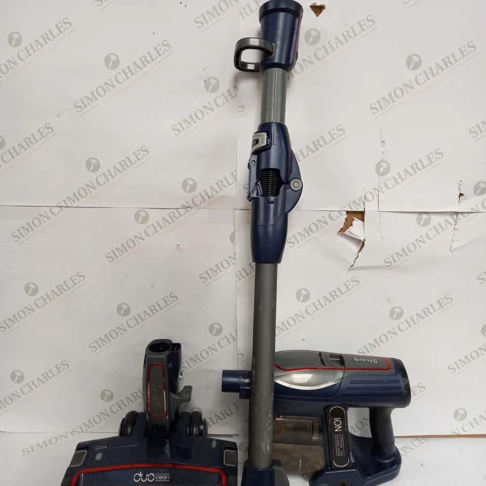 SHARK IF250UK WIRELESS VACUUM IN BLUE - COLLECTION ONLY (BOX WATER DAMAGED) 
