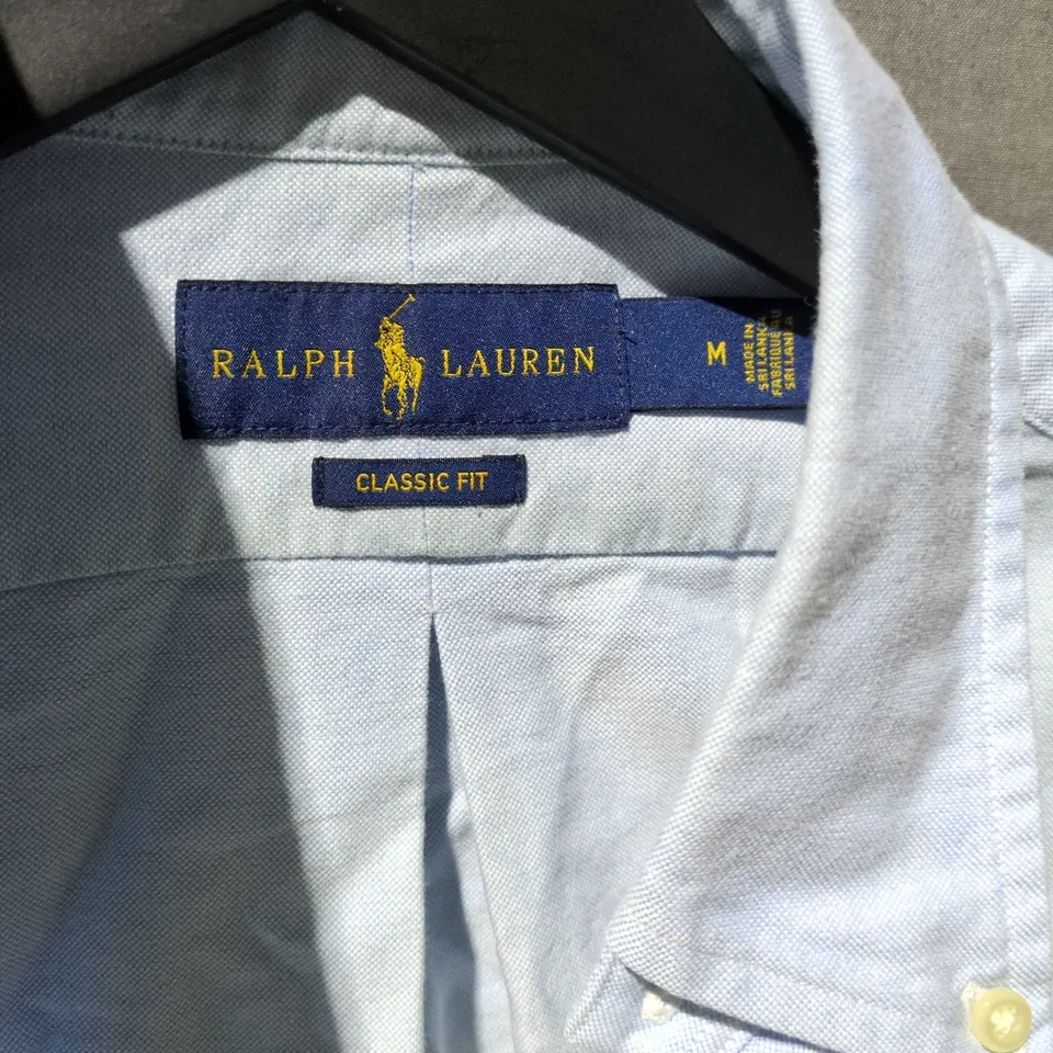 RALPH LAUREN CLASSIC FIT LIGHT BLUE SHIRT – MEN'S