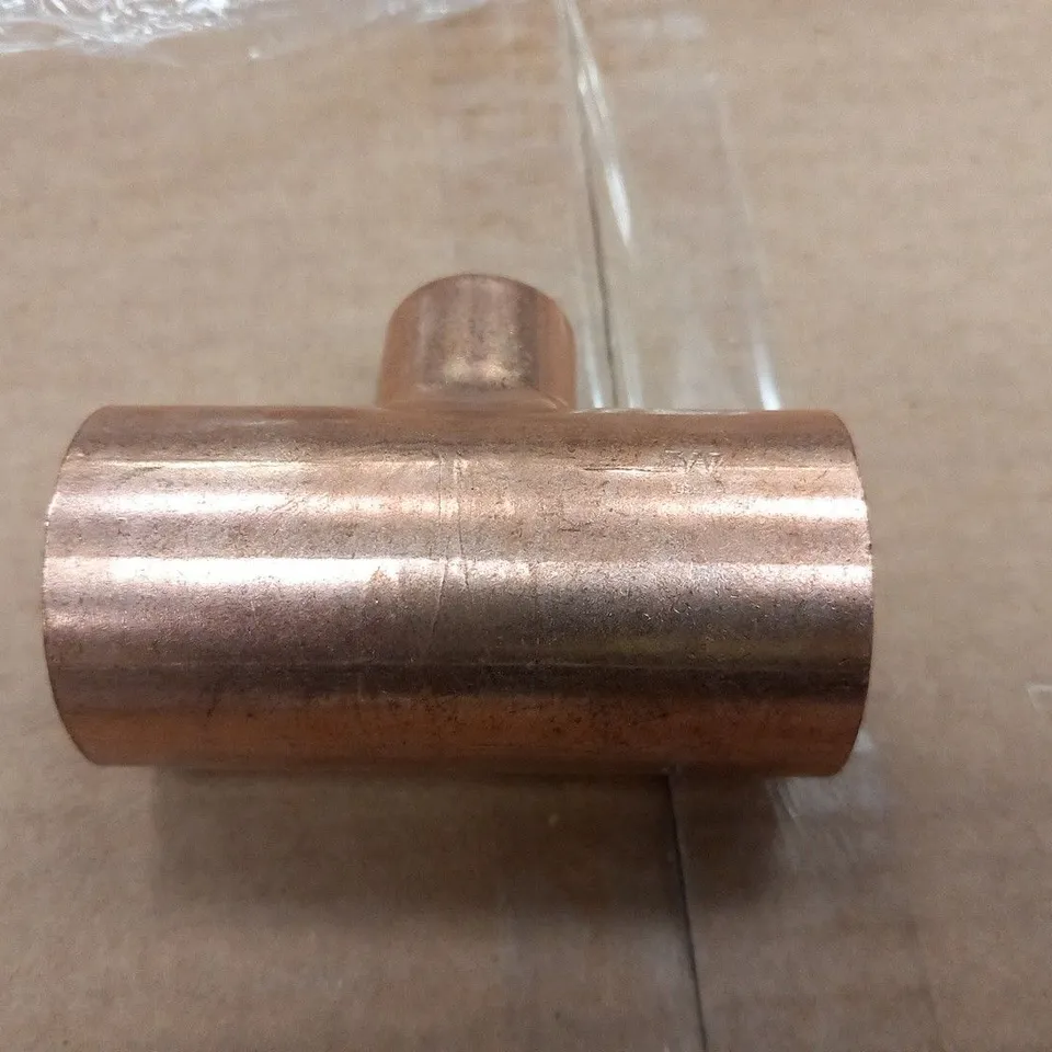 PALLET OF APPROXIMATELY 486 CENTER COPPER REDUCING TEE'S 35MM TO 22MM