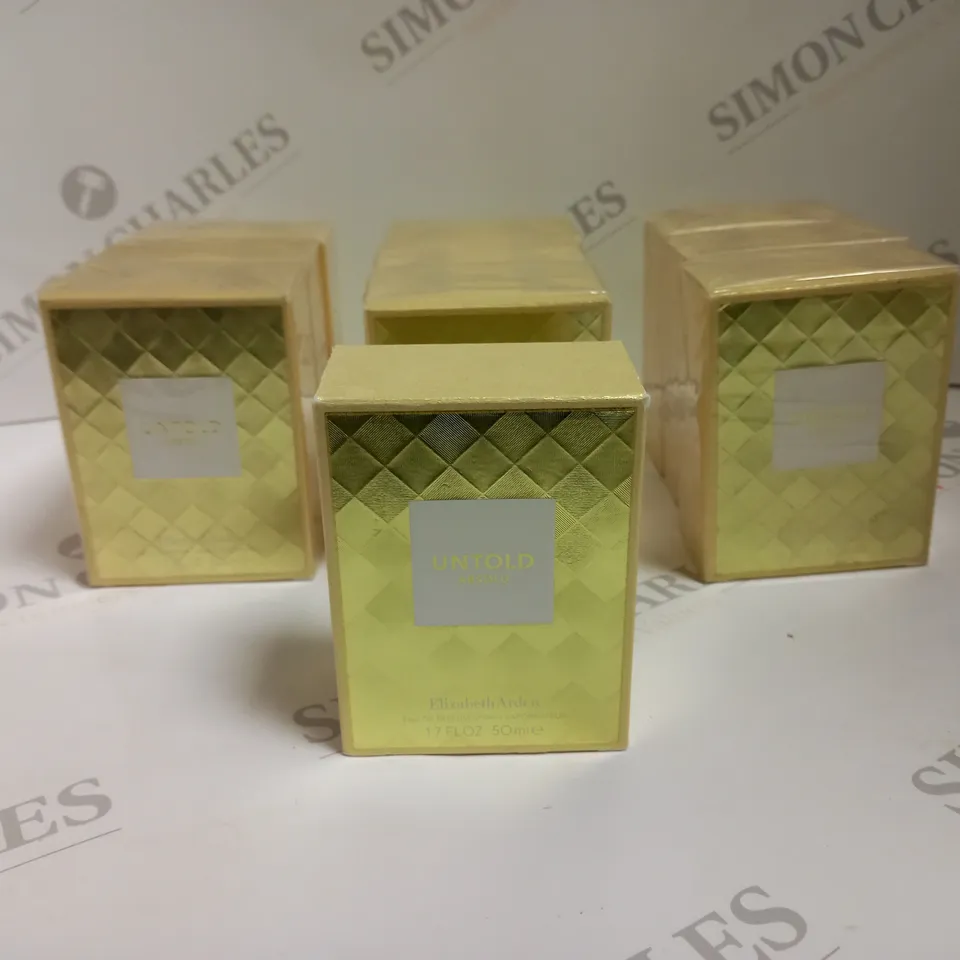 GROUP OF 10 ELIZABETH ARDEN UNTOLD EAU DE PARFUM 50ML SPRAY FOR HER