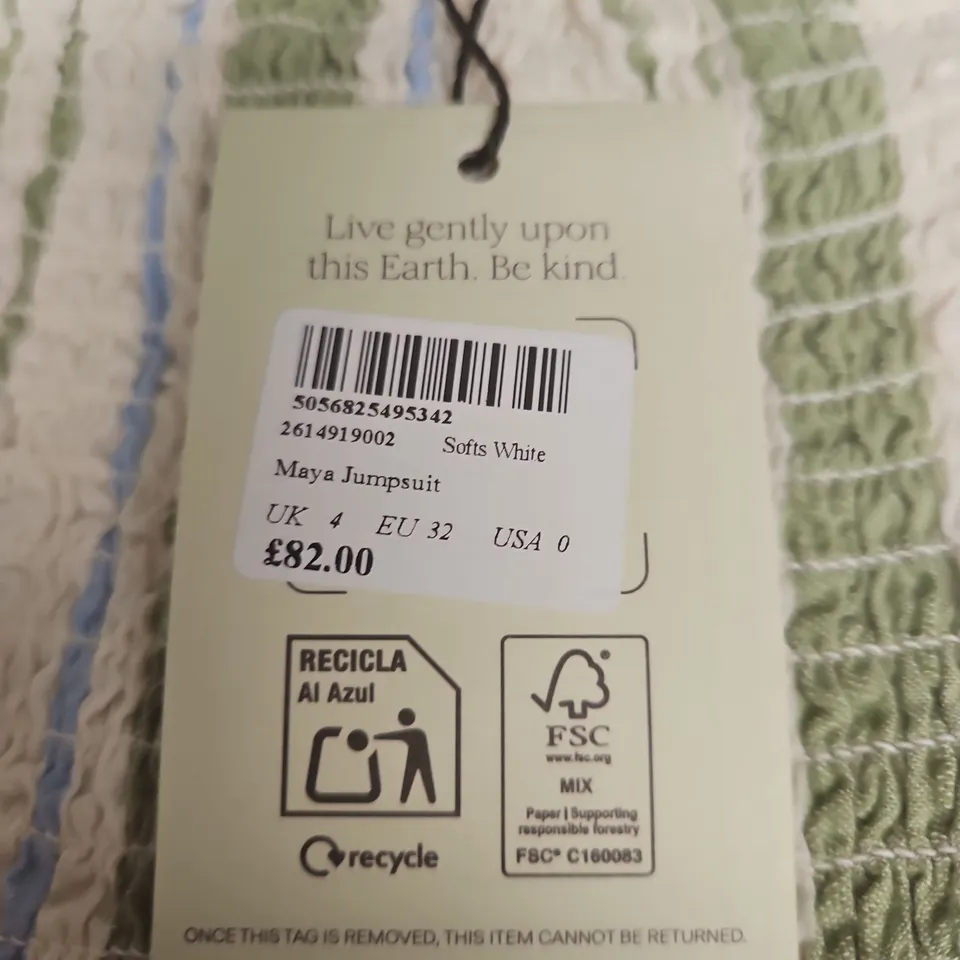 NOBODY'S CHILD MAYA JUMPSUIT – UK 4