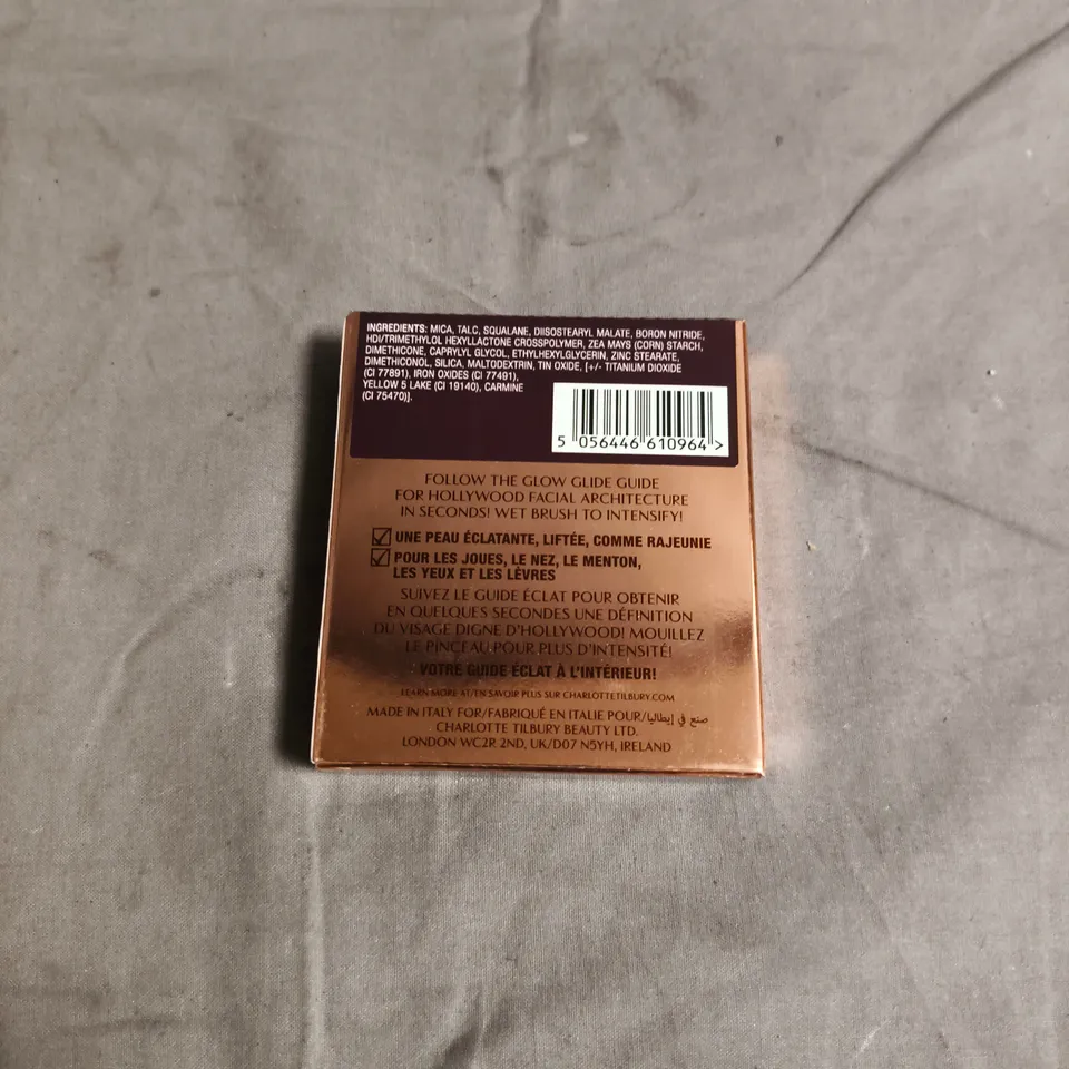 CHARLOTTE TILBURY GLOW GLIDE FACE ARCHITECT HIGHLIGHTER – CHAMPAGNE GLOW (BOXED)
