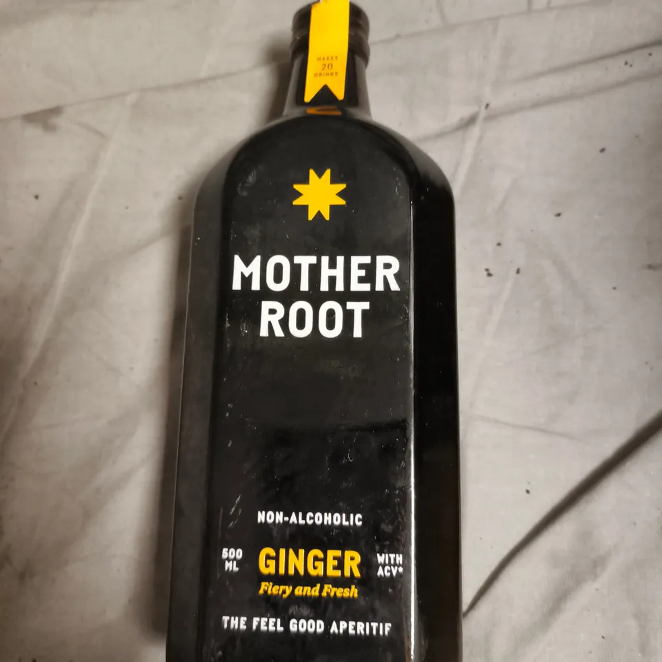 MOTHER ROOT GINGER NON-ALCOHOLIC APERITIF – 500ML