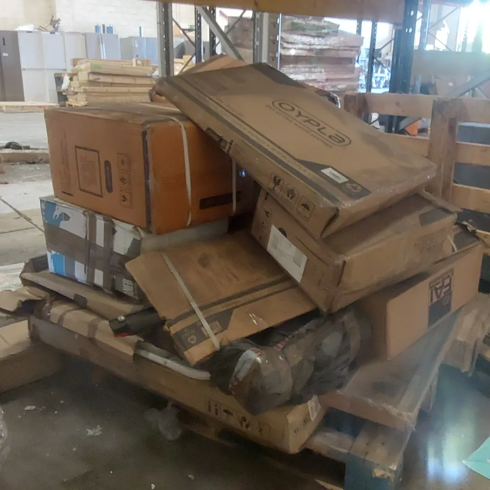 PALLET CONTAINING A LARGE QUANTITY OF ASSORTED HOUSEHOLD ITEMS