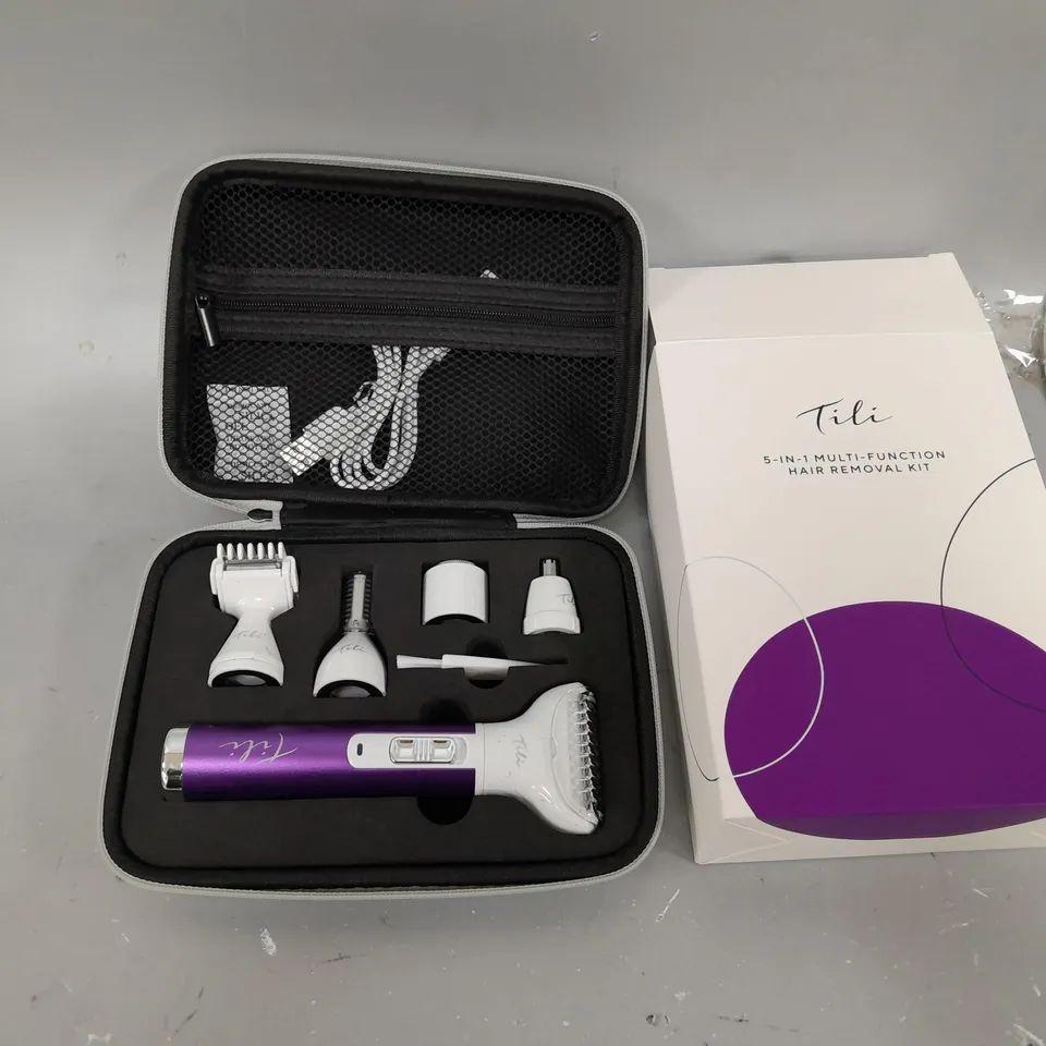 TILI 5-IN-1 MULTI-FUNCTION HAIR REMOVAL KIT 