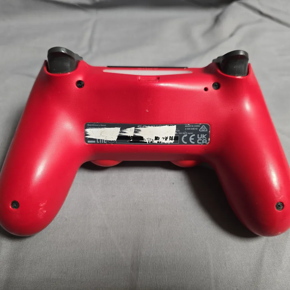 SONY PLAYSTATION 4 DUALSHOCK 4 CONTROLLER – RED