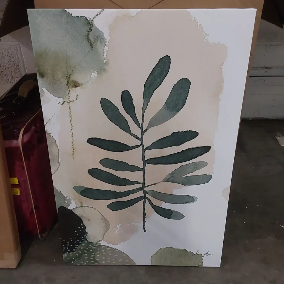 BOXED SAGE BLISS IIIBY LAURA HORN - WRAPPED CANVAS 