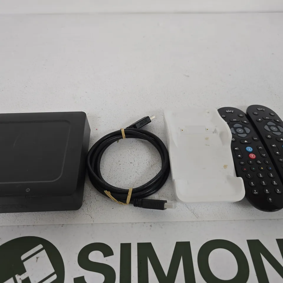 APPROXIMATELY 10 ASSORTED HOUSEHOLD ITEMS TO INCLUDE SKY REMOTES , MOUSES AND ASSORTED CABLES AND WIRES