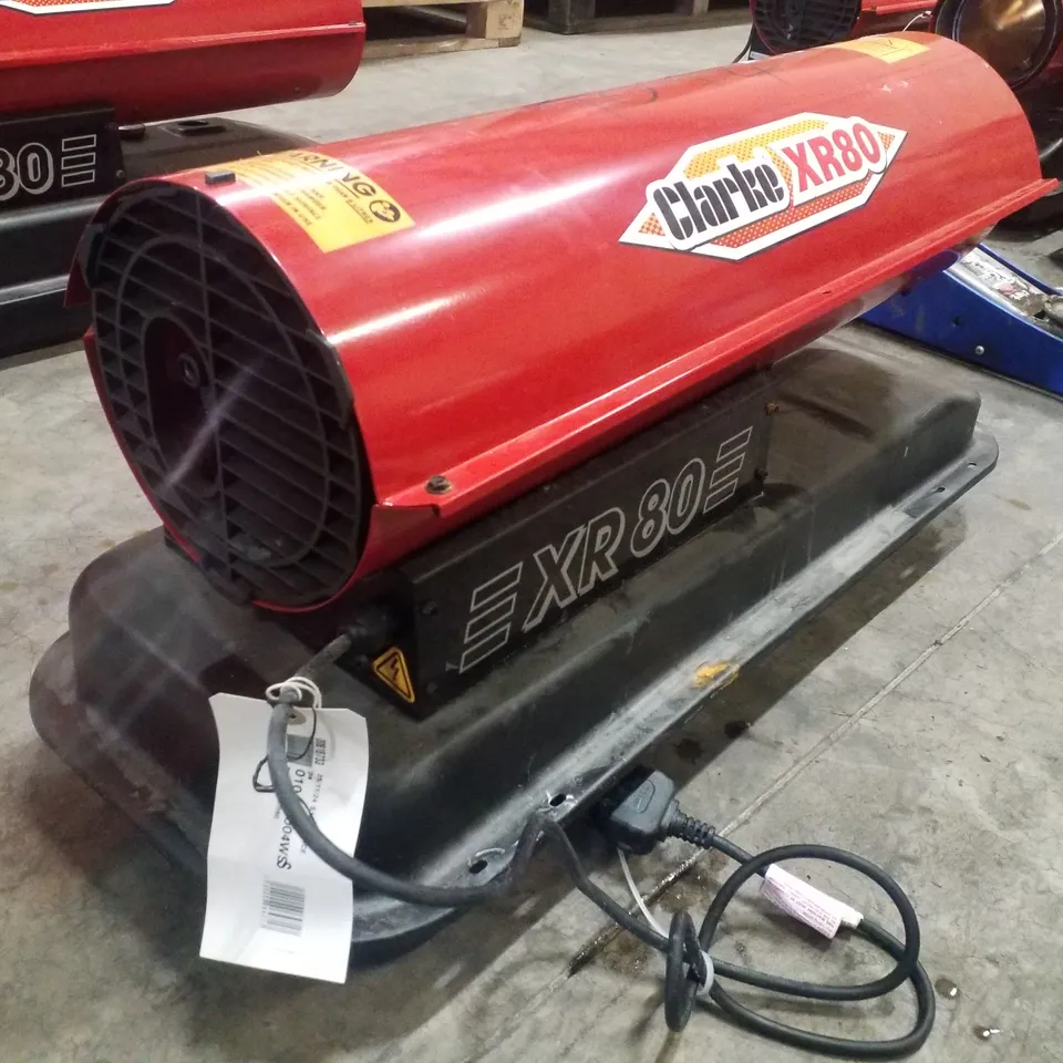 CLARKE XR80 20.5KW DIESEL INDUSTRIAL SPACE HEATER