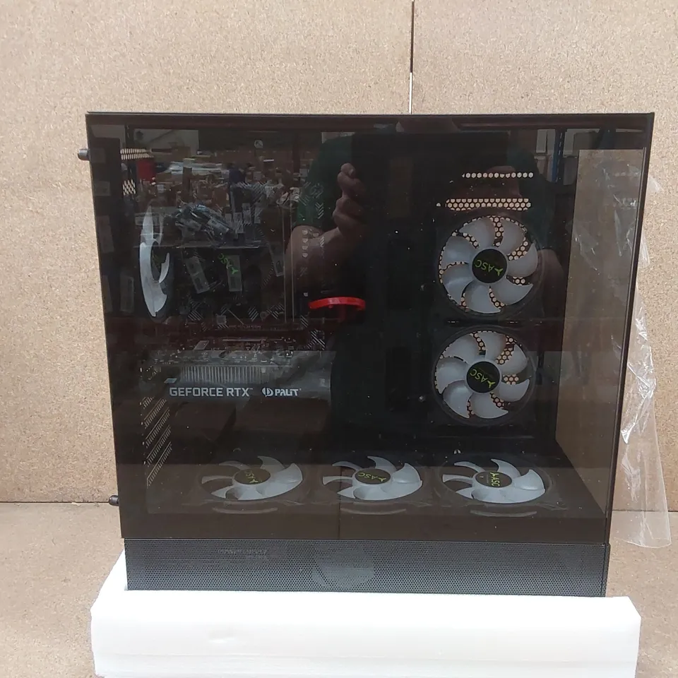 BOXED CUSTOM GAMING PC - GEFORCE RTX 3050 6GB PALIT GRAPHICS CARD, INTEL I7-2600 CPU, 600W ATX PSU, 16GB RAM, 256GB SSD ECT