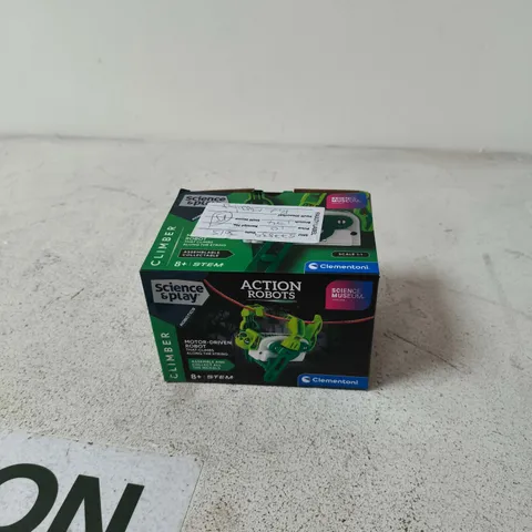 BOX OF APPROXIMATELY 12 ASSORTED TOYS INCLUDING ACTION ROBOT AND LITE POPZ