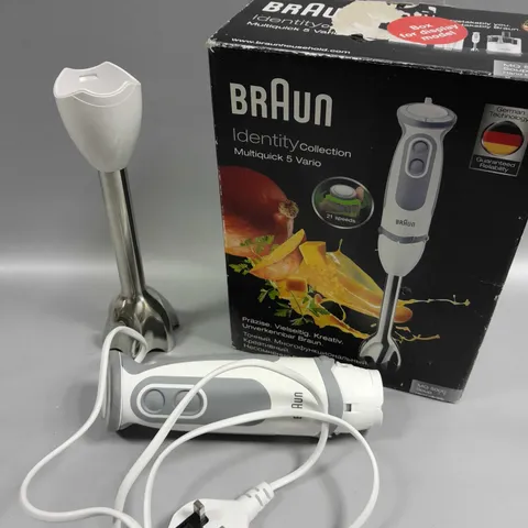 BOXED BRAUN MULTIQUICK 5 HAND BLENDER