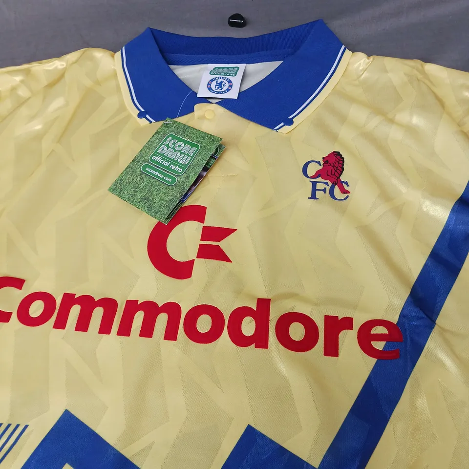 OFFICIAL RETRO CHELSEA FC AWAY JERSEY - SIZE 