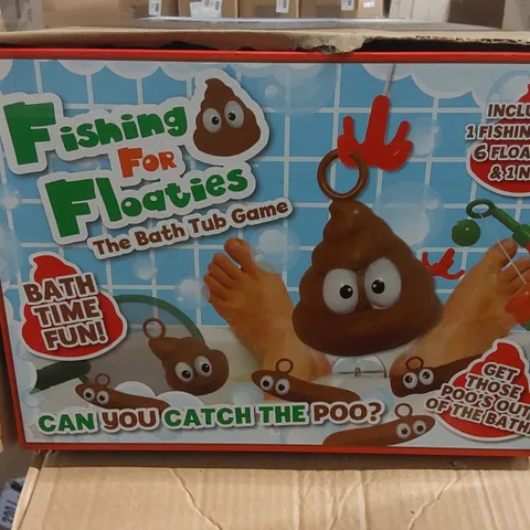 BOX OF APPROXIMATELY 8x FISHING FOR FLOATIES BATH TUB GAMES