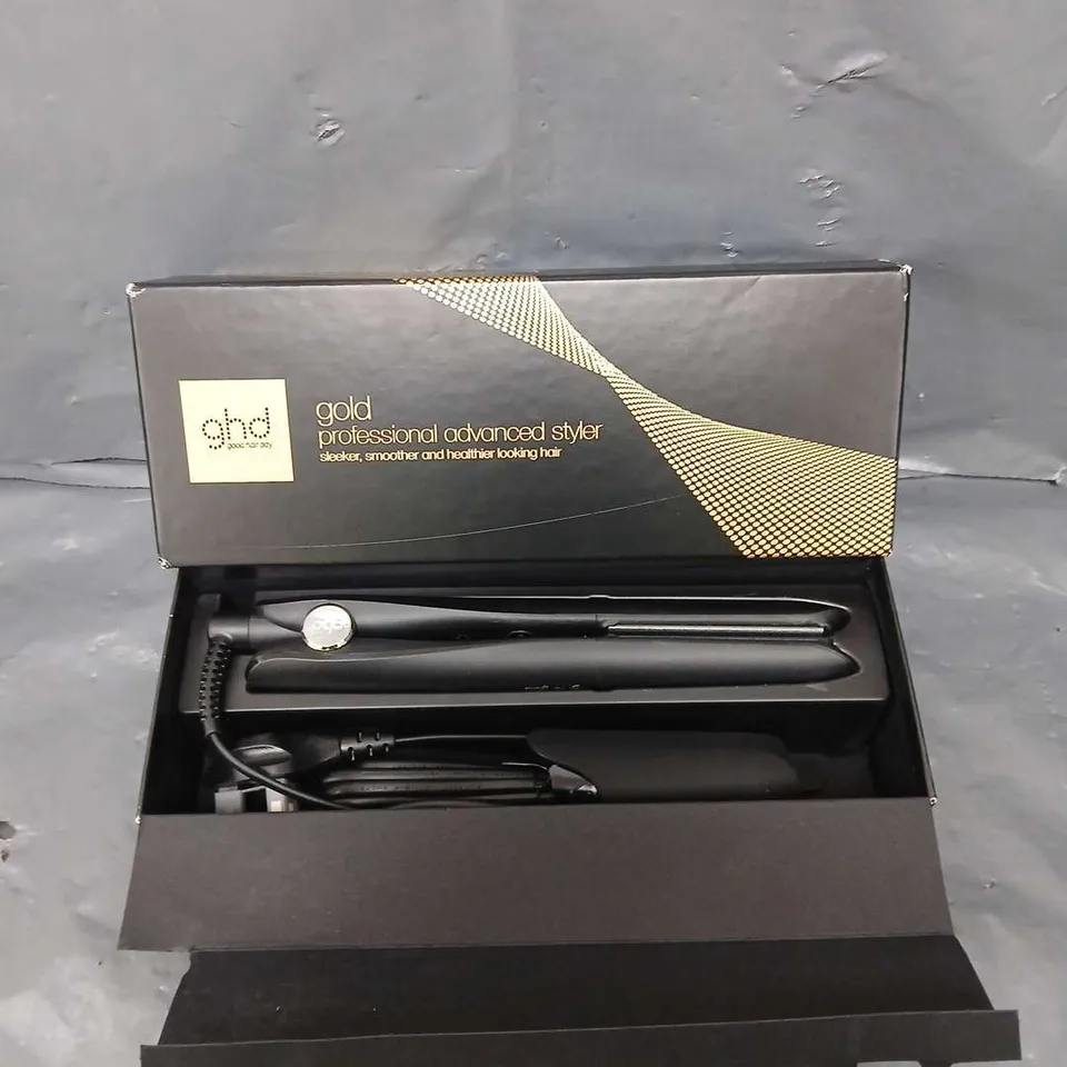 GHD GOLD PROFESSIONAL STYLER HAIR STRAIGHTNERS RRP £139