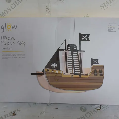 BOXED GLOW HIKARU PIRATE SHIP PENDANT LED