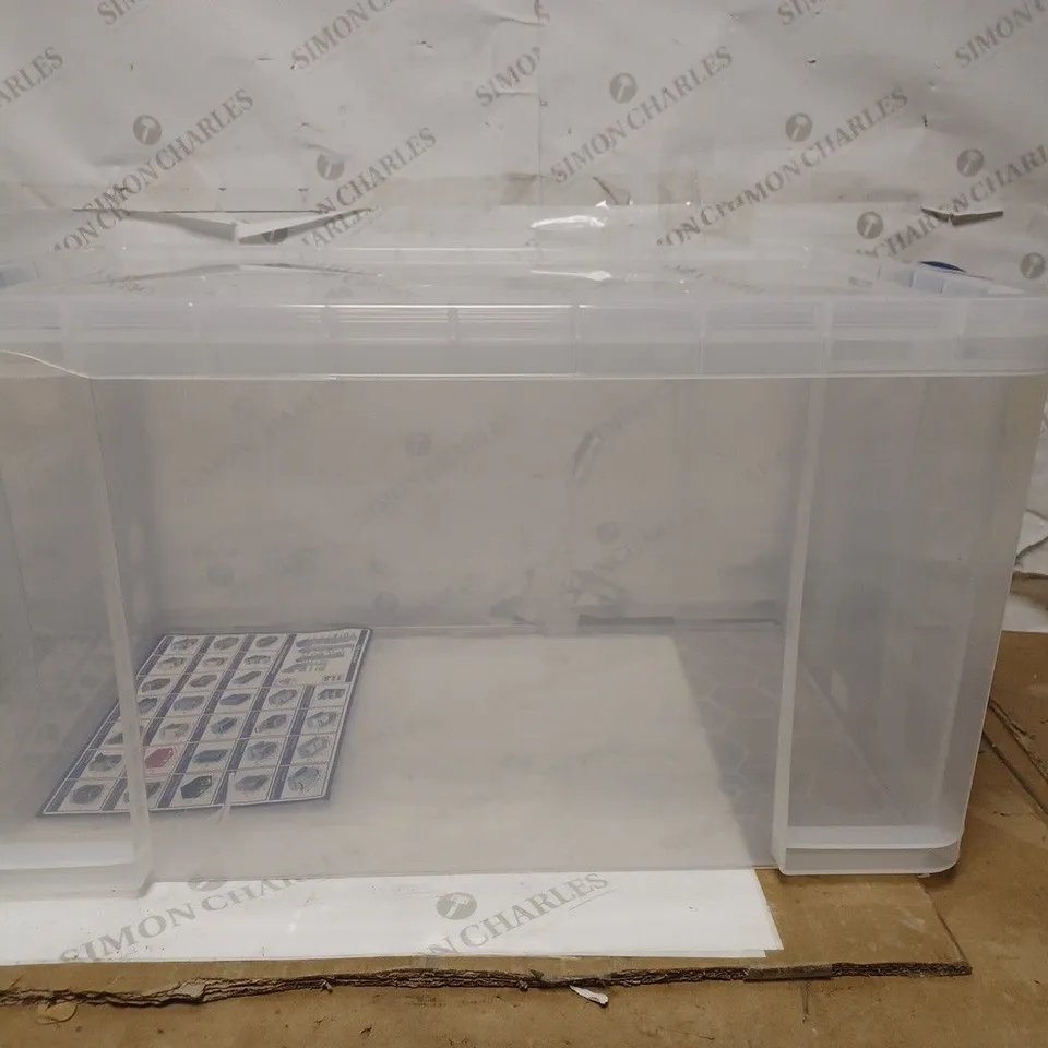 REALLY USEFUL 84L PLASTIC STORAGE BOX