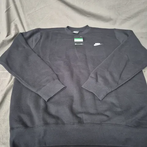 NIKE MEN'S BLACK SWEATSHIRT – SIZE XL