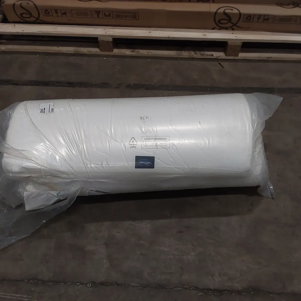 QUALITY BAGGED AND ROLLED SILENTNIGHT 90CM SINGLE MATTRESS 