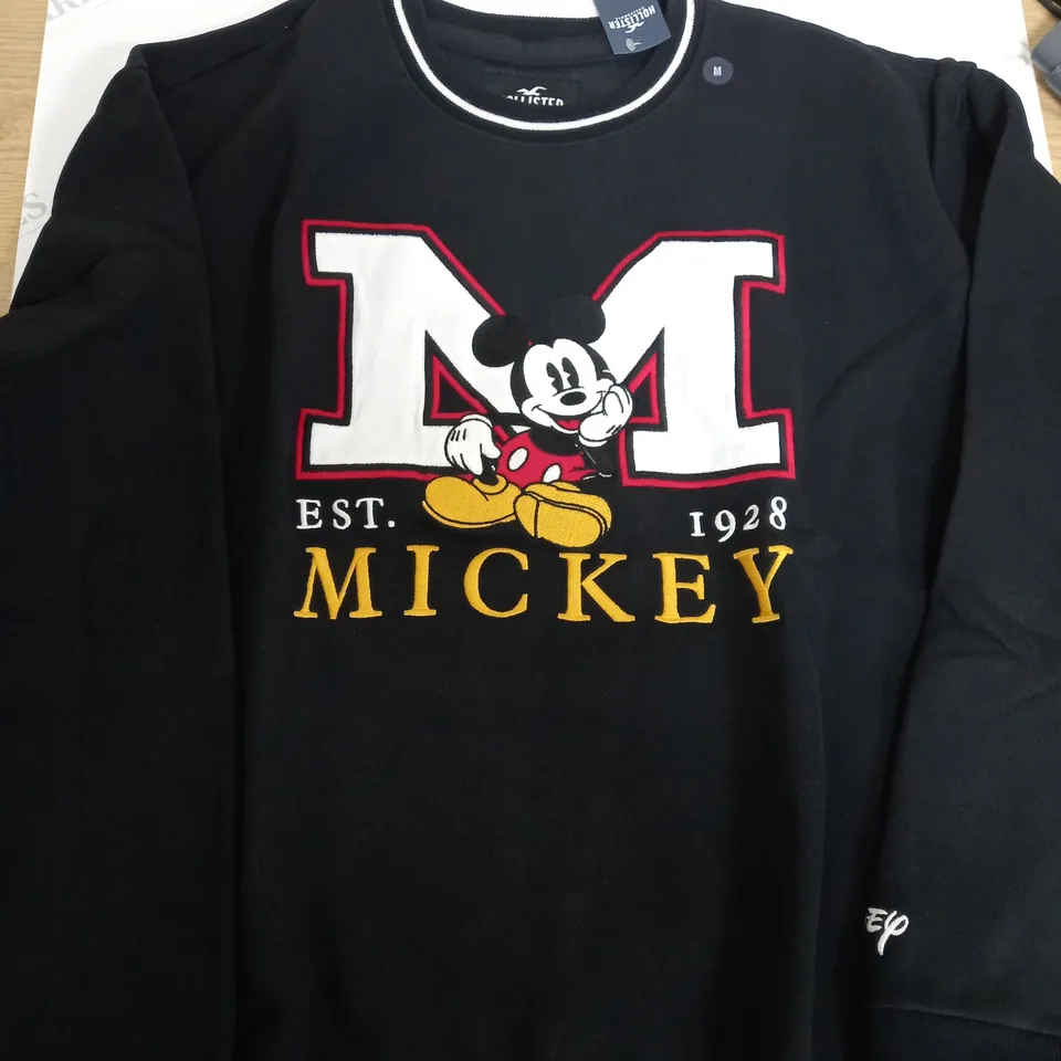 HOLLISTER MICKEY MOUSE JUMPER - M