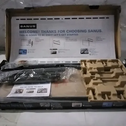 SANUS ADVANCED TILT 4D TV WALL MOUNT 