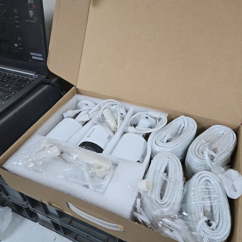 SWANN NHD-865MSB SECURITY CAMERAS – SET OF 3 WITH CABLES & MOUNTS