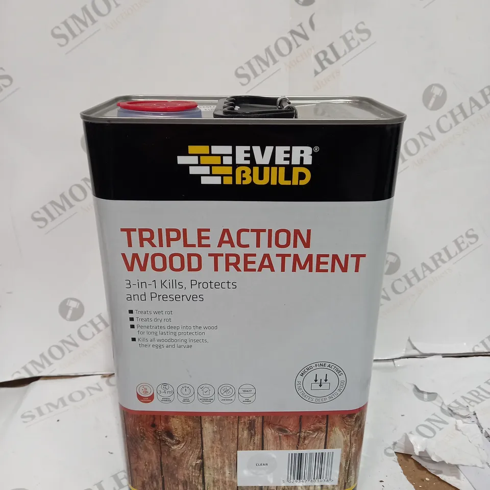 EVER BUILD TRIPLE ACTION WOOD TREATMENT 3 IN 1 