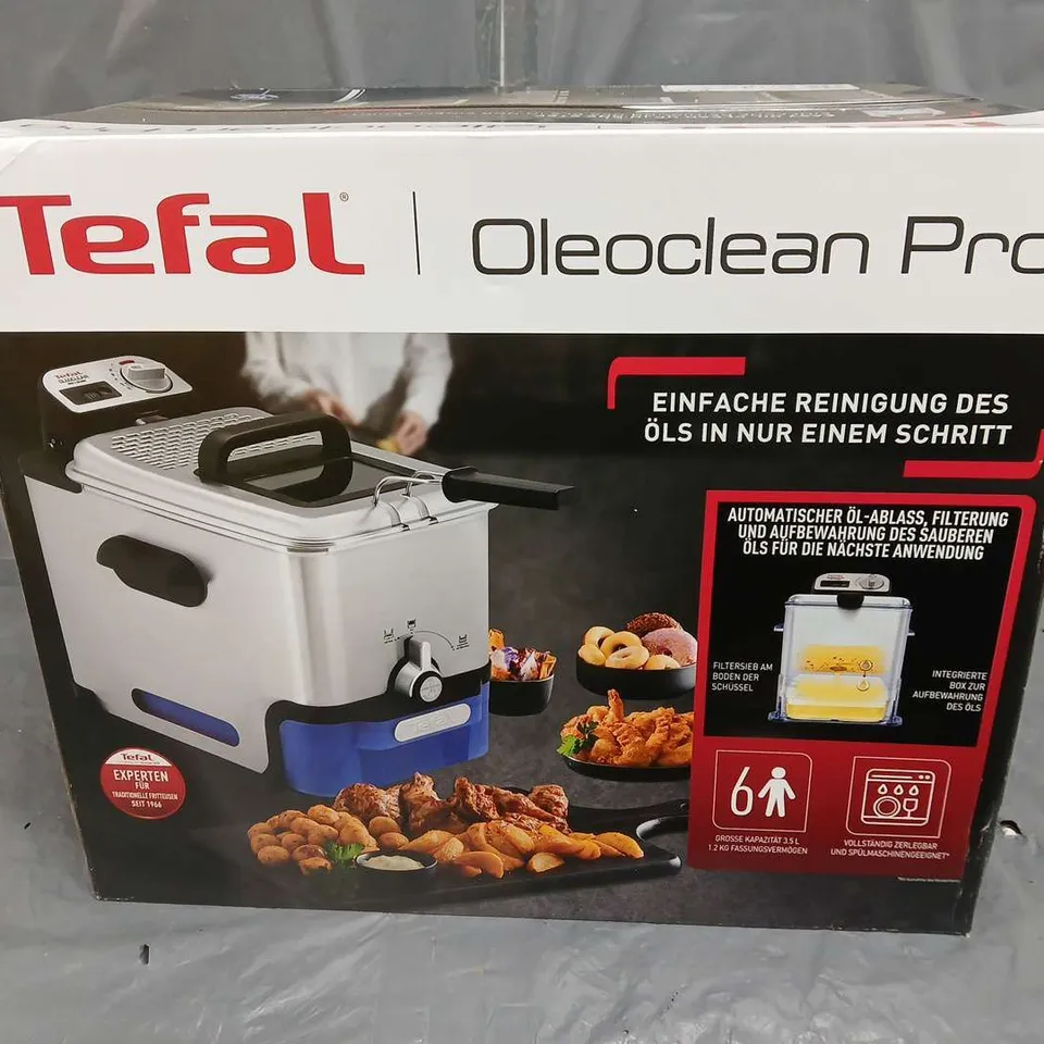 BOXED TEFAL OLEOCLEAN PRO DEEPFAT FRYER