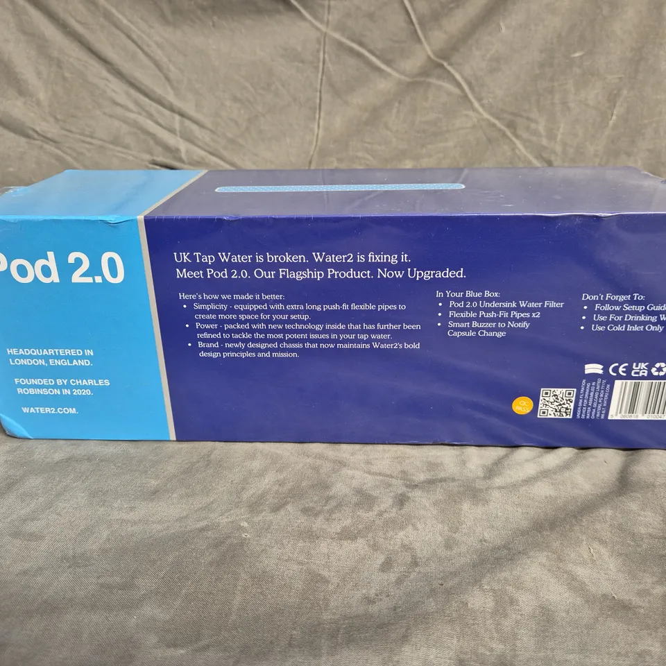 SEALED WATER2 POD 2.0 UNDERSINK WATER FILTER