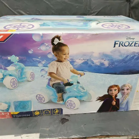 BOXED HUFFY DISNEY FROZEN BUBBLE QUAD - COLLECTION ONLY