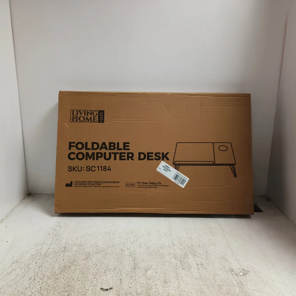 LIVING AND HOME FOLDALBLE COMPUTER DESK