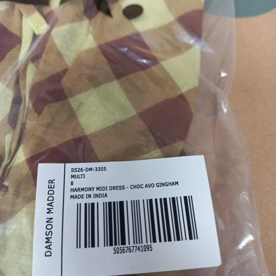 DAMSON MADDER HARMONY MIDI DRESS – , UK 8