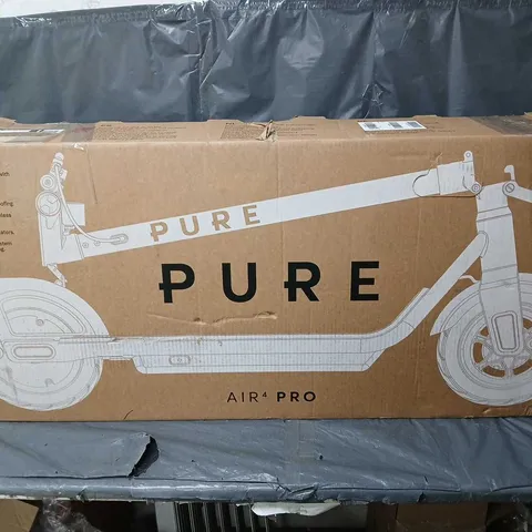 BOXED PURE AIR4 PRO E-SCOOTER - COLLECTION ONLY 