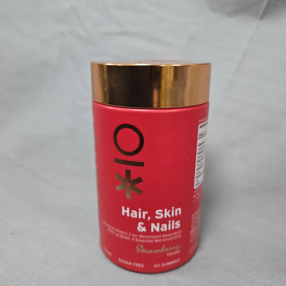 HAIR, SKIN & NAILS GUMMIES – STRAWBERRY FLAVOUR, 60 GUMMIES