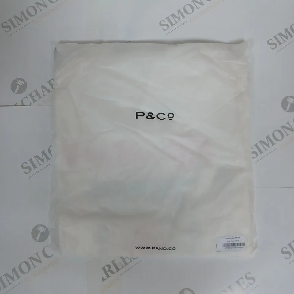 P&CO SHANGRI-LA T SHIRT IN WHITE SIZE XS
