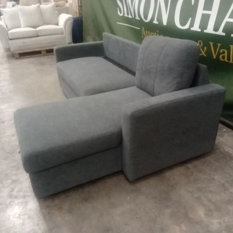ASPIRE NEXIS CORNER CHAISE SOFA BED - RIGHT HAND SIDE - CHARCOAL RRP £899