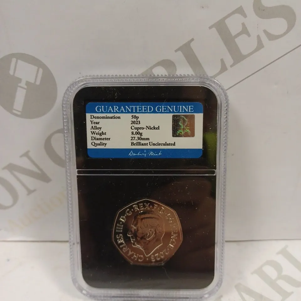 SEALED PROFESSOR DUMBLEDORE 50P COLLECTORS CLUB 2023