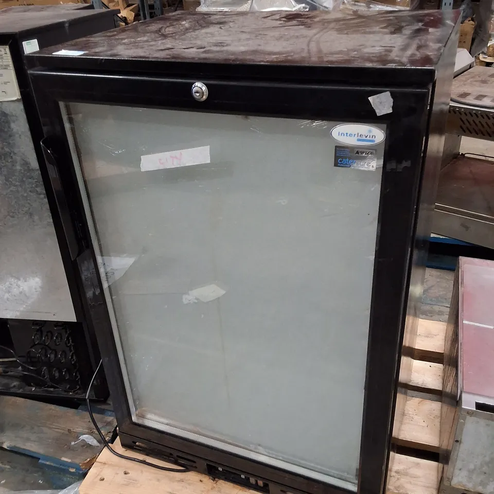 INTERLEVIN PD10H SINGLE DOOR BOTTLE COOLER
