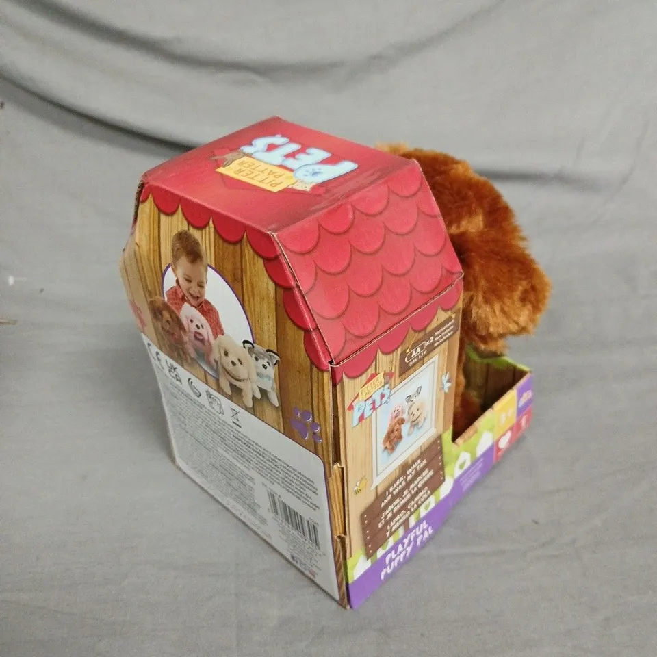 PITTER PATTER PETS PLAYFUL PUPPY PAL – BOXED PLUSH DOG TOY