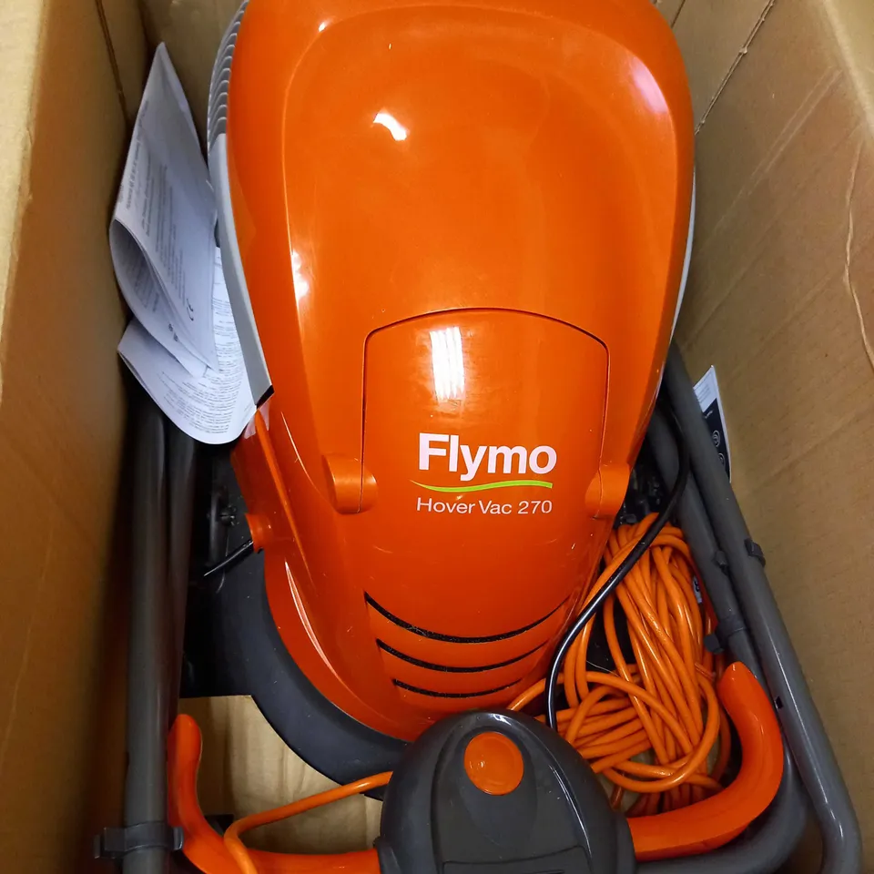 FLYMO HOVER VAC 270 ELECTRIC HOVER LAWNMOWER