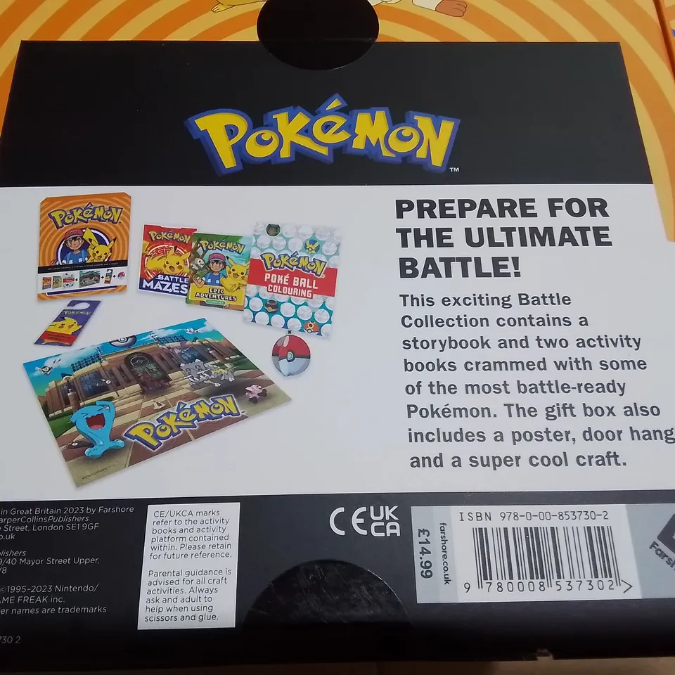 LOT OF 6 BRAND NEW POKEMON EPIC BATTLE COLLECTIONS