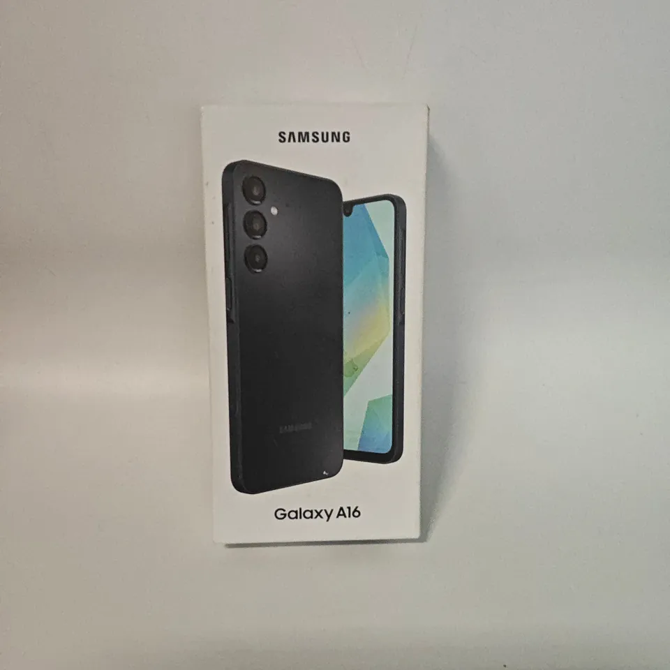 BOXED SAMSUNG GALAXY A16 4/128GB IN BLACK - SM-A165F