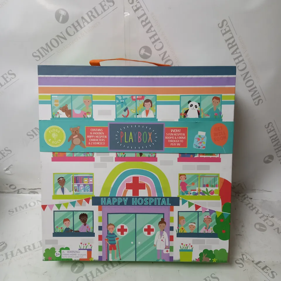 BOXED FLOSS & ROCK - PLAY BOX HAPPY HOSPITAL