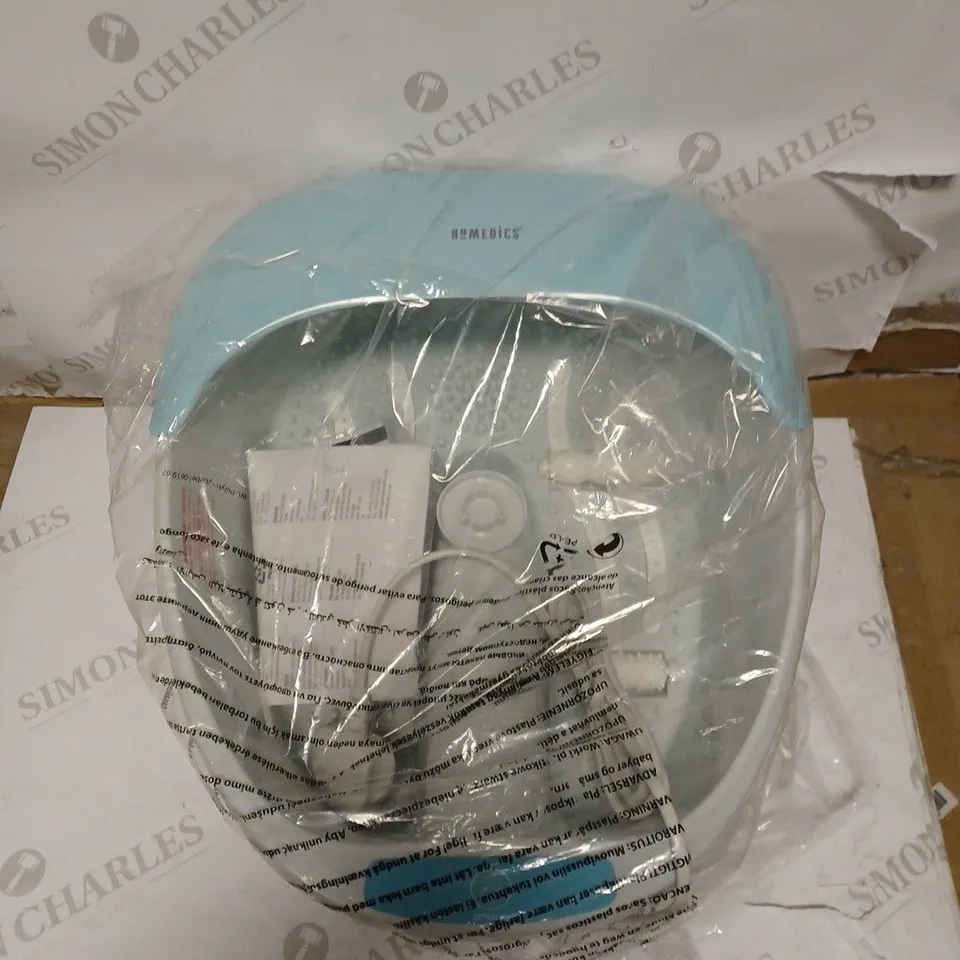 HOMEDICS LUXURY FOOT SPA RRP £54.99