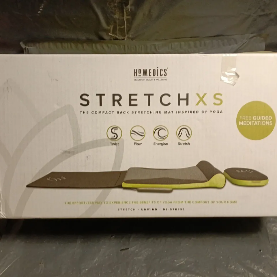 HOMEDICS STRETCH XS COMPACT BACK STRETCHING MAT – BOXED