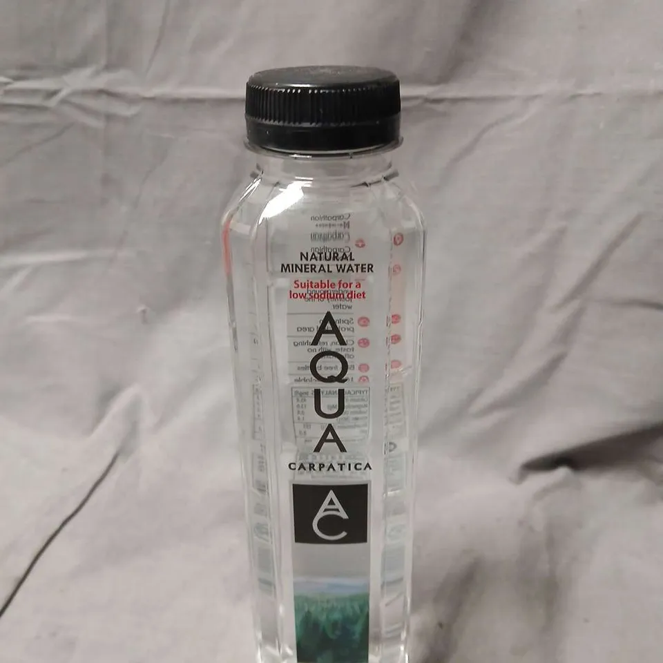LARGE QUANTITY OF QUA CARPATICA NATURAL MINERAL WATER - 500ML BOTTLE