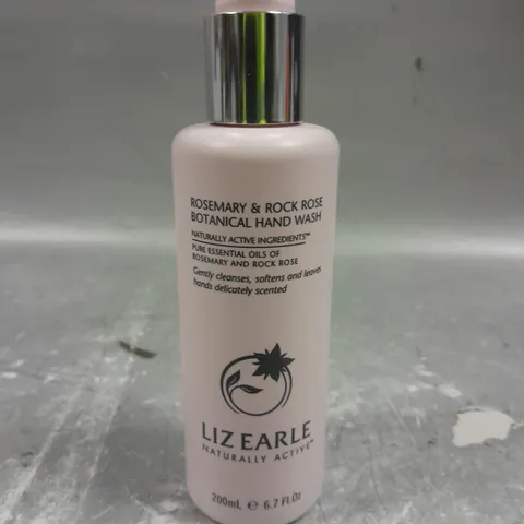 LIZ EARLE ROSEMARY AND ROCK ROSE BOTANICAL HAND WASH 200ML